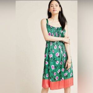 Anthropologie Mireille Pleated Dress Size XLP
Excellent